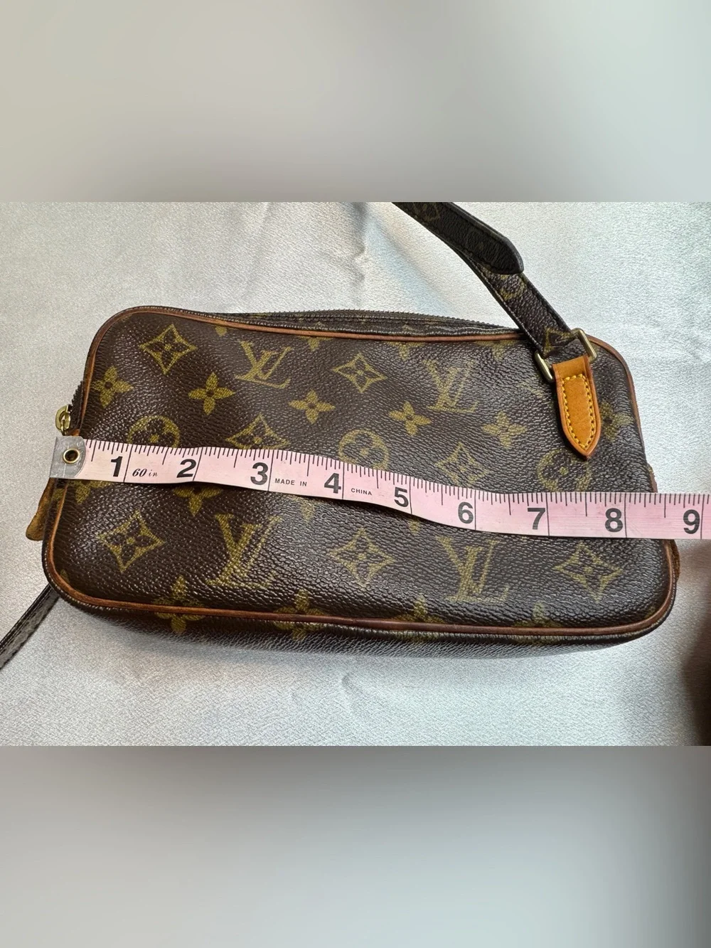 Louis Vuitton LV Monogram Pochette Marly Bandoulière with COA